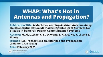 A Machine-Learning-Assisted Antenna Array Isolation Optimization Method Using Intelligent ...