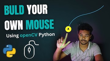 🎯 Control Your Mouse Using OpenCV and Python! | Hands-Free Mouse Control 🖱️