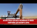 Китай открыл для всех российских регионов свой рынок для экспорта зерна