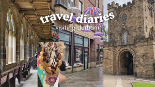 travel diaries to durham england 🚙 | visiting durham castle, exploring the cathedral