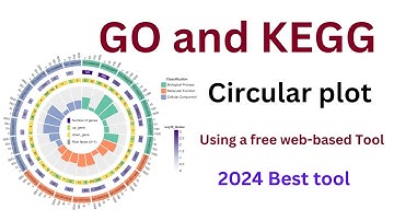 How to draw a circular gene ontology and KEGG plot?