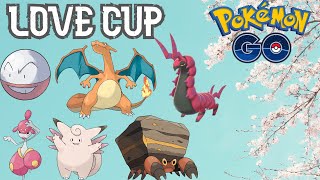 TOP POKEMON FOR LOVE CUP! | Pokemon Go Battle League Great PvP