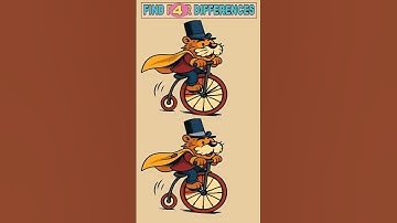 Only 2% of People Can Find All Differences in 10 Seconds!