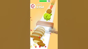 Perfect Slices New fun gameplay walkthrough #perfectslicesgame #shorts
