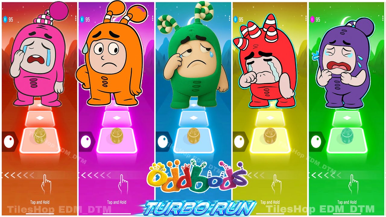 Oddbods Newt 🆚 Oddbods Slick 🆚 Oddbods Zee 🆚 Oddbods Fuse 🆚 Oddbods Jeff 🎶 Who Will Win?