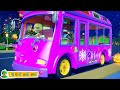 Halloween Wheels On The Bus | Spooky Bus Song For Babies | Nursery Rhymes and Children Song