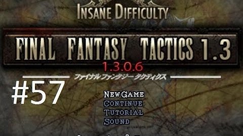 Final Fantasy Tactics 1.3 (Mod) Walkthrough (57) Assassins