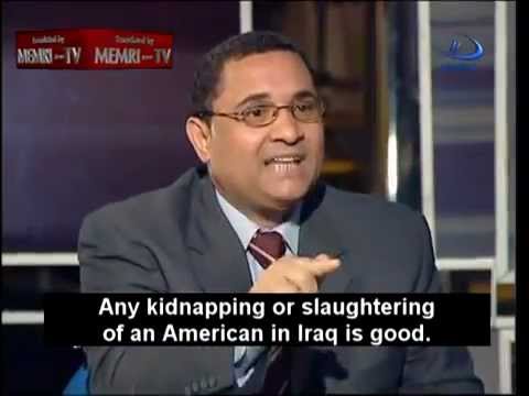 Sabahi in 2005  I Support Al-Qaeda When It Kills Americans (DON'T ELECT HIM) حمدين صباحي