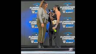 Rhea Ripley Argument Moment With Jada Stevens Edit Viral ! 😡🥶 #shorts #wwe #viral #wrestling #edit