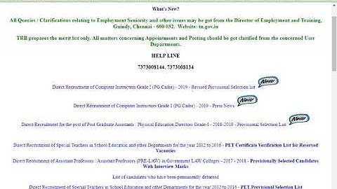 Direct recruitment of computer instructors grade i (pg cadre) appointment and wishes