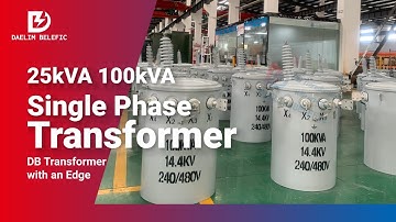 Daelim 25kVA 100kVA Single Phase Transformer | Daelim Transformer