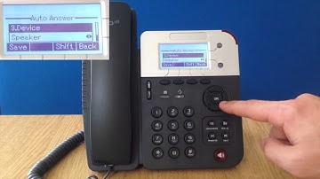 Enabling Auto Answer