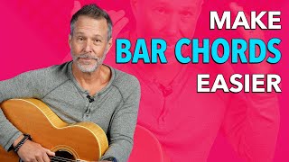 3 Quick Ways to Make Bar Chords Easier