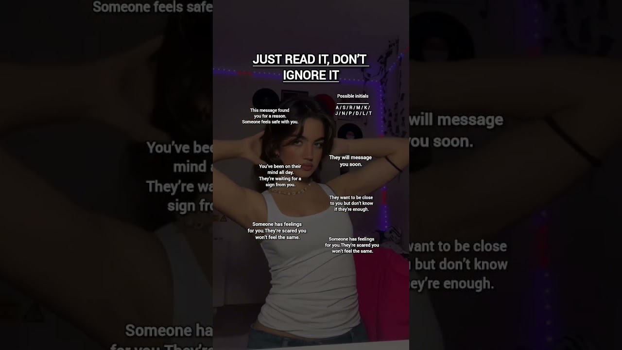 Just Read It Don't Ignore It.... 