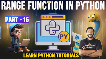 #16 🐍What is range in Python ? | Python Tutorial for Beginners | Python Range Function With Example