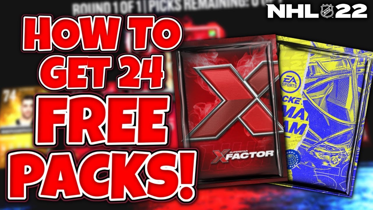 HOW TO GET 24 PACKS IN NHL 22 USING EA PLAY YouTube
