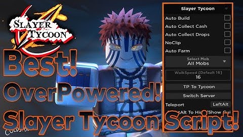 [WORKING!] ROBLOX Slayer Tycoon SCRIPT | AUTO FARM, AUTO BUILD & MORE | PASTEBIN | 2021