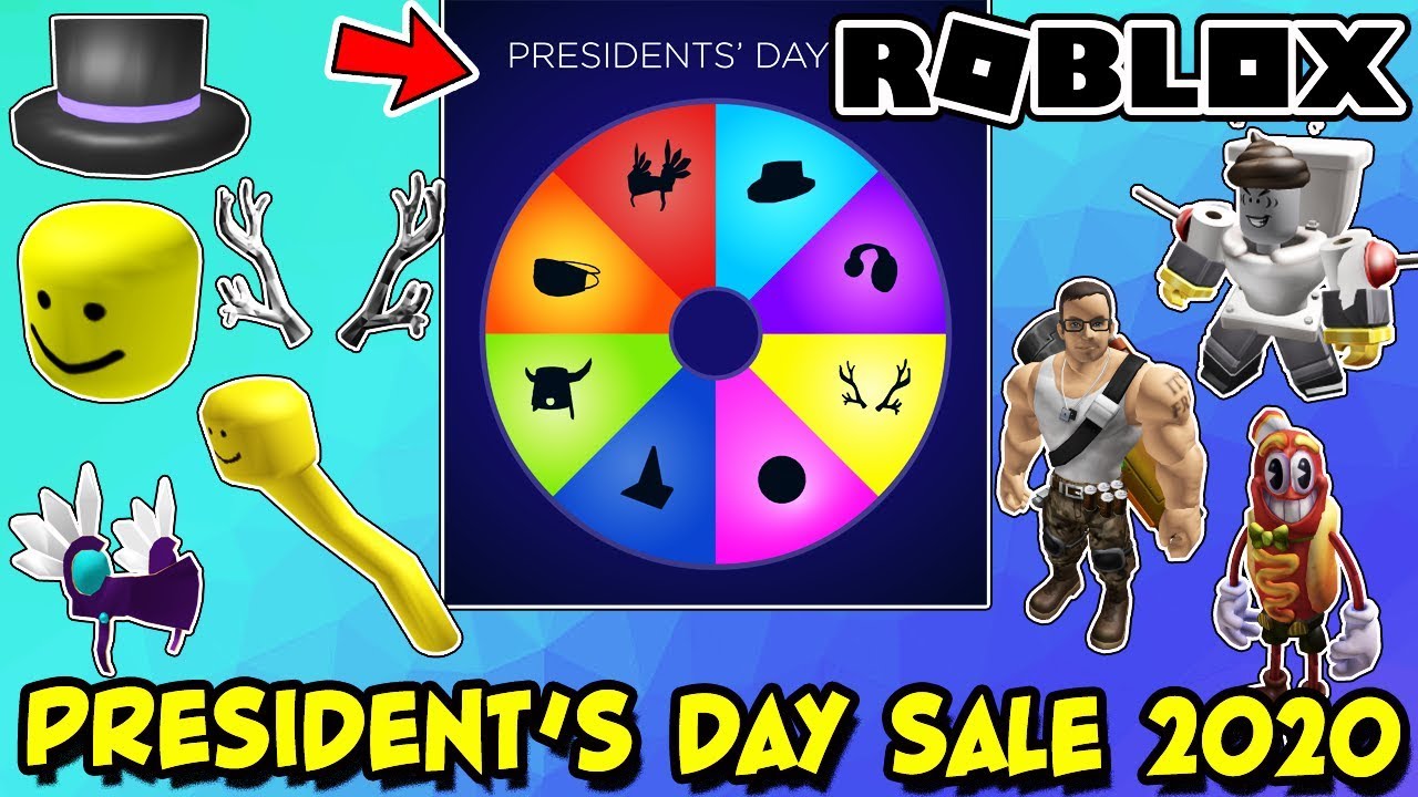 Roblox President S Day Sale 2020 This Weekend Youtube - president day roblox 2020