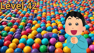I Beat Level 42 in the AMAZING Ball Sort Puzzle! #M-Gamer