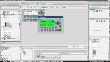 SIEMENS Basic panel: Monitor connection status