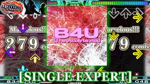 【DDR HP1】 B4U (The Acolyte mix) [SINGLE EXPERT] 譜面確認+クラップ