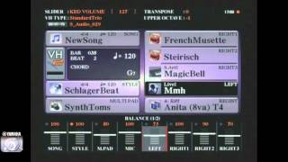 Anita (Schlager Style) • Tyros5 Repertoire Finder