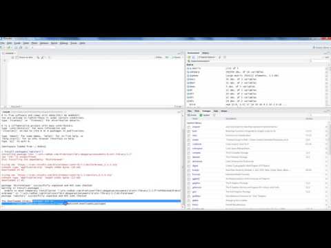 R Programming Tutorial||How to install and use packages in R|| Install R Packages|| Use R Packages