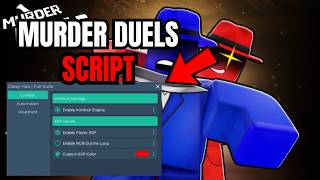 [ NEW, FREE ] Roblox Murder Duels OP Script | Aimlock, ESP, Auto Crates, + More