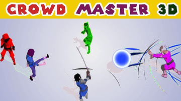 IQ Human vs IQ Alien in Crowd Master 3D | Game Vui