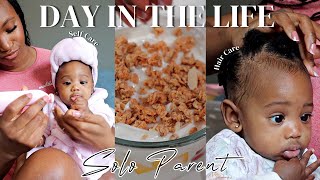 VLOG: Day In The Life of A Solo Parent |  Mom &amp; Daughter morning routine | how i stay productive