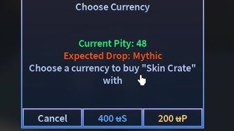 [AUT] Mythic crate pity #2