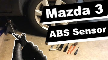 How to Replace Front ABS Sensor on 2010-2013 Mazda 3?
