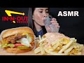 ASMR In-N-Out ANIMAL STYLE CHEESEBURGER & ANIMAL STYLE FRIES MUKBANG 먹방 (No Talking) EATING SOUNDS