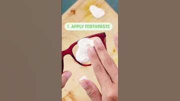 How to Fix Scratched Glasses at Home #shorts