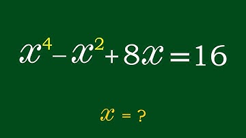 A Nice Olympiad Math Algebra Equation | How to solve for x?