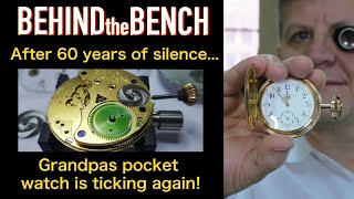 Restoring a 1910&#39;s Glashütter pocket watch│Master Watchmaker Nicholas Hacko