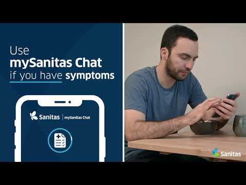 Use mySanitas Chat app to chat with a doctor instantly!