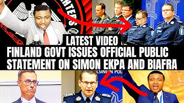 Gbege Don Burst! Finland Finally Break Silence on Simon Ekpa Case
