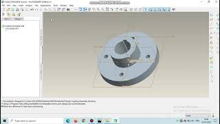 PROE Flange Coupling Assembly Part1 Wealth