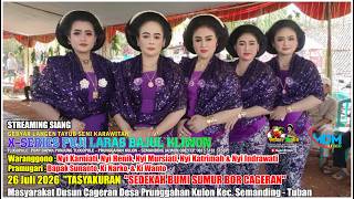 LIVE SIANG Langen Tayub Tasyakuran Sedekah Bumi Sumur Bor Cageran
