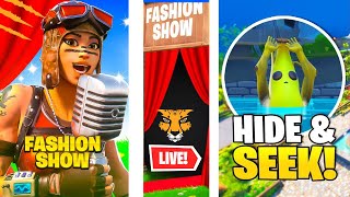 🔴FORTNITE CUSTOMS FASHION SHOWS AND MORE.....