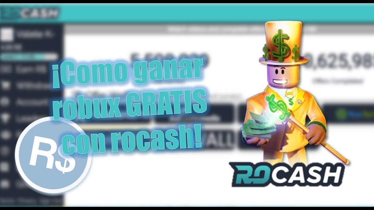 Como Utilizar Rocash Bien Explicado Rocash - como hacer robux facil y sencillo truco rocash