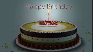 Happy Birthday Tim!