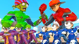 Hero Nick Police Vs Zombie Spread In City - Scary Teacher 3D End Game