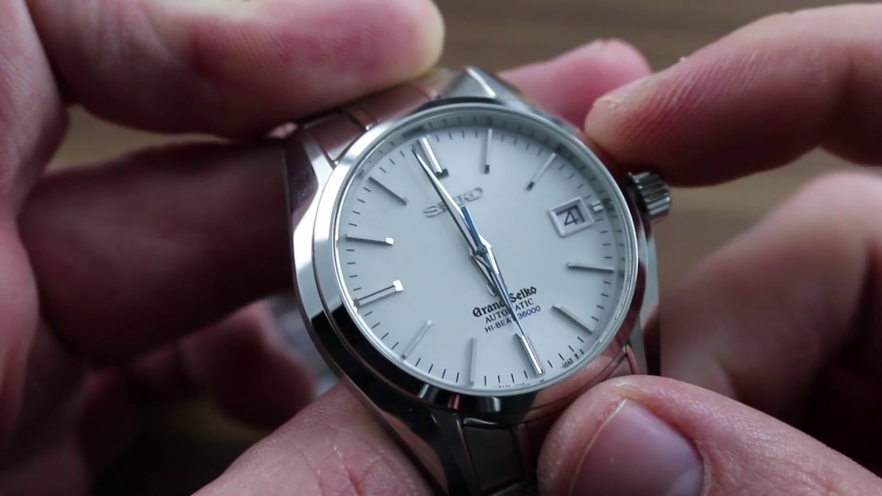 Grand Seiko SBGH001 Automatic Hi-Beat 36,000 Functions & Care - YouTube