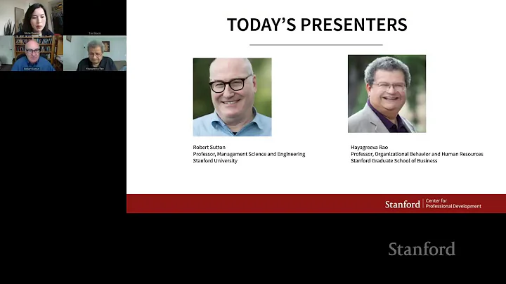 Stanford Webinar - How to Be a Good Boss During Trying Times - DayDayNews