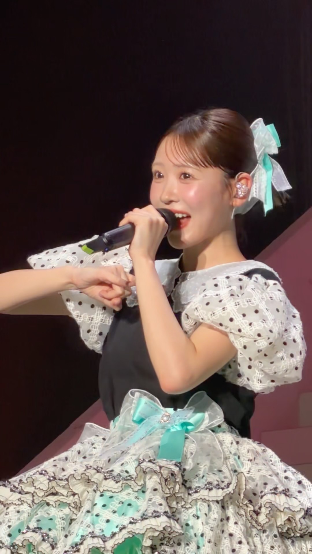 癒しのぱわー☺️💚#櫻井優衣#ふるっぱー4周年アリーナツアー