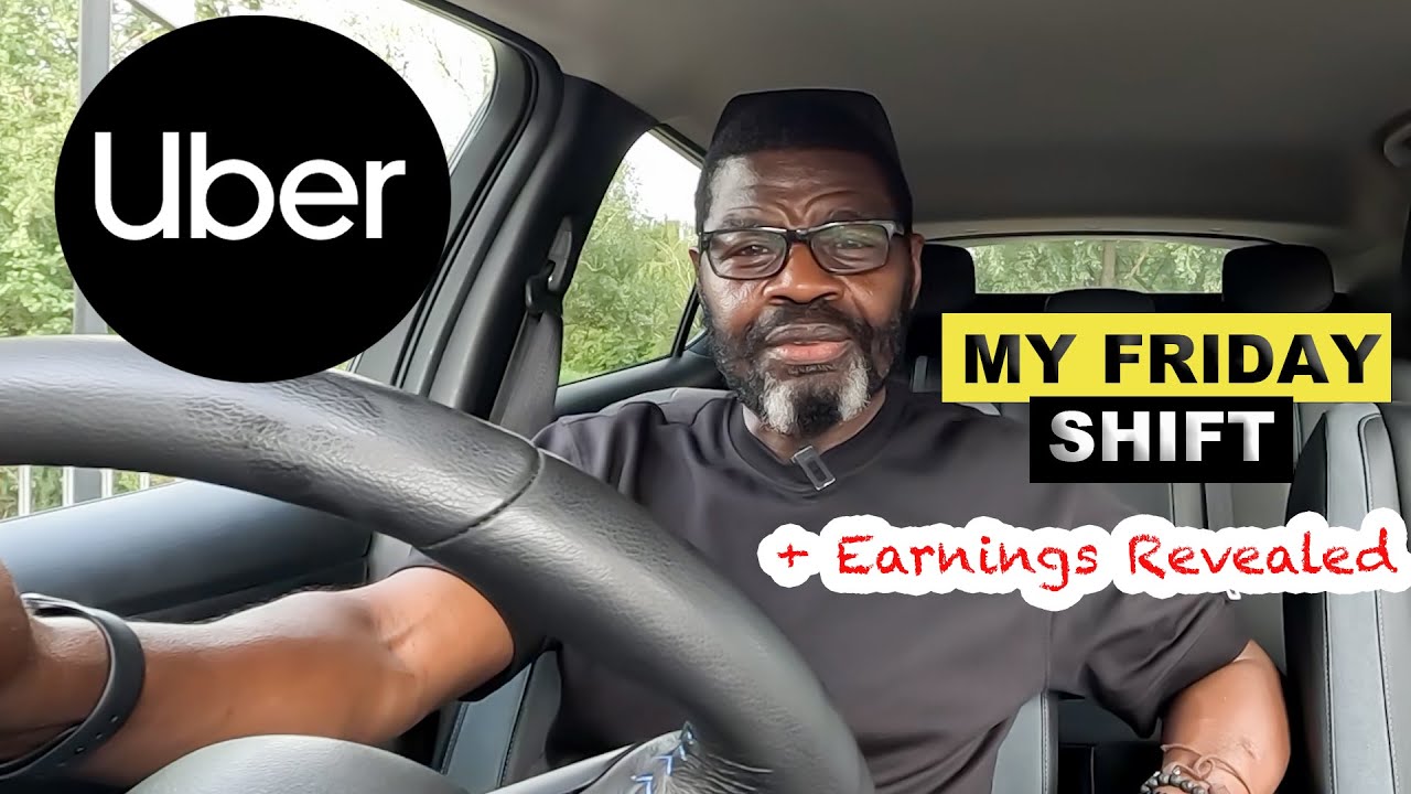 Working 8-Hour Friday Shift - UK UBER DRIVER - Earnings Revealed!