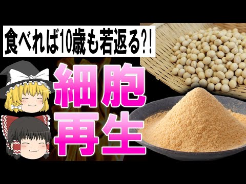 【ゆっくり解説】10歳若返る?!見た目が若い人がこっそり食べている食べ物