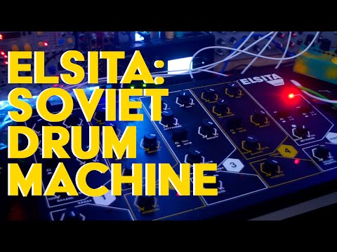 Help. Why did I buy this giant Soviet analogue drum machine? RMIF Elsita